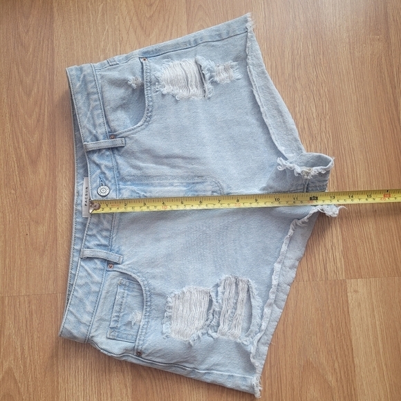 Pacsun High waisted Festival shorts,100% cotton denim ,29 - Picture 5 of 12